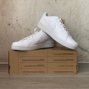 White Nike Court Royal 2 (Brand New White Nike)